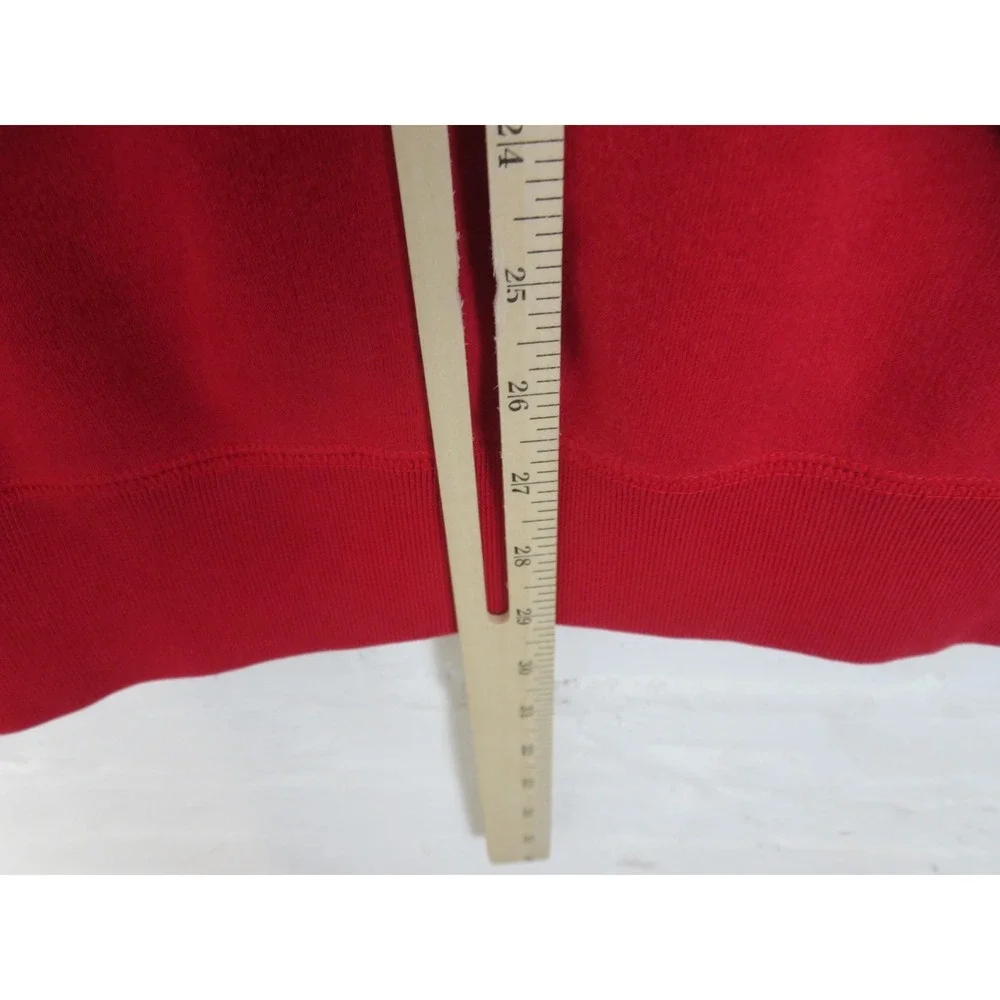 Jordan Sweatshirt Mens 3XL Red Jumpman Logo Crewneck Pullover Nike Fleece